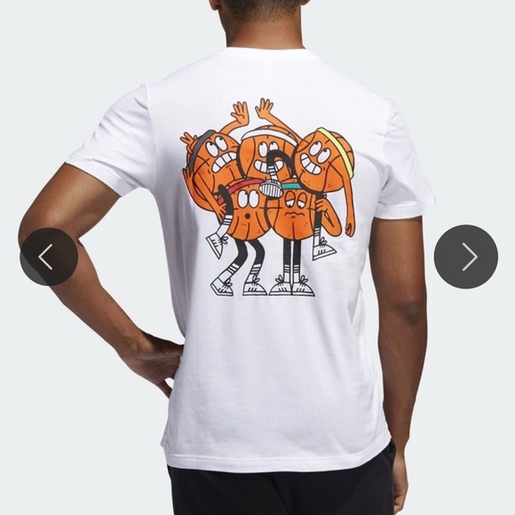 adidas Other - Adidas Lil Stripe Team Graphic T-shirt made in the USA men’s size medium